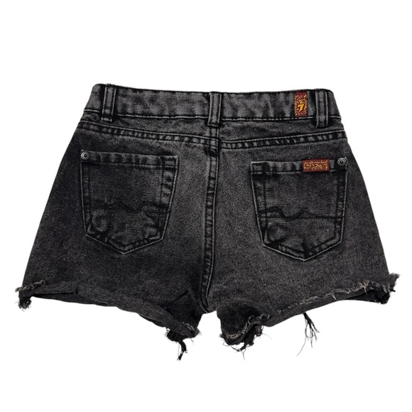 7 for all mankind black denim, girls size 7 - Picture 3 of 6